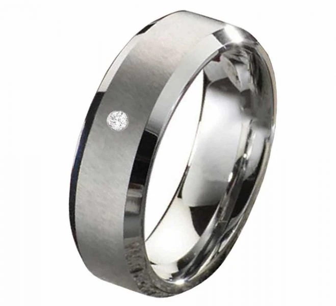 Damenring PW100 mit Zirkonia